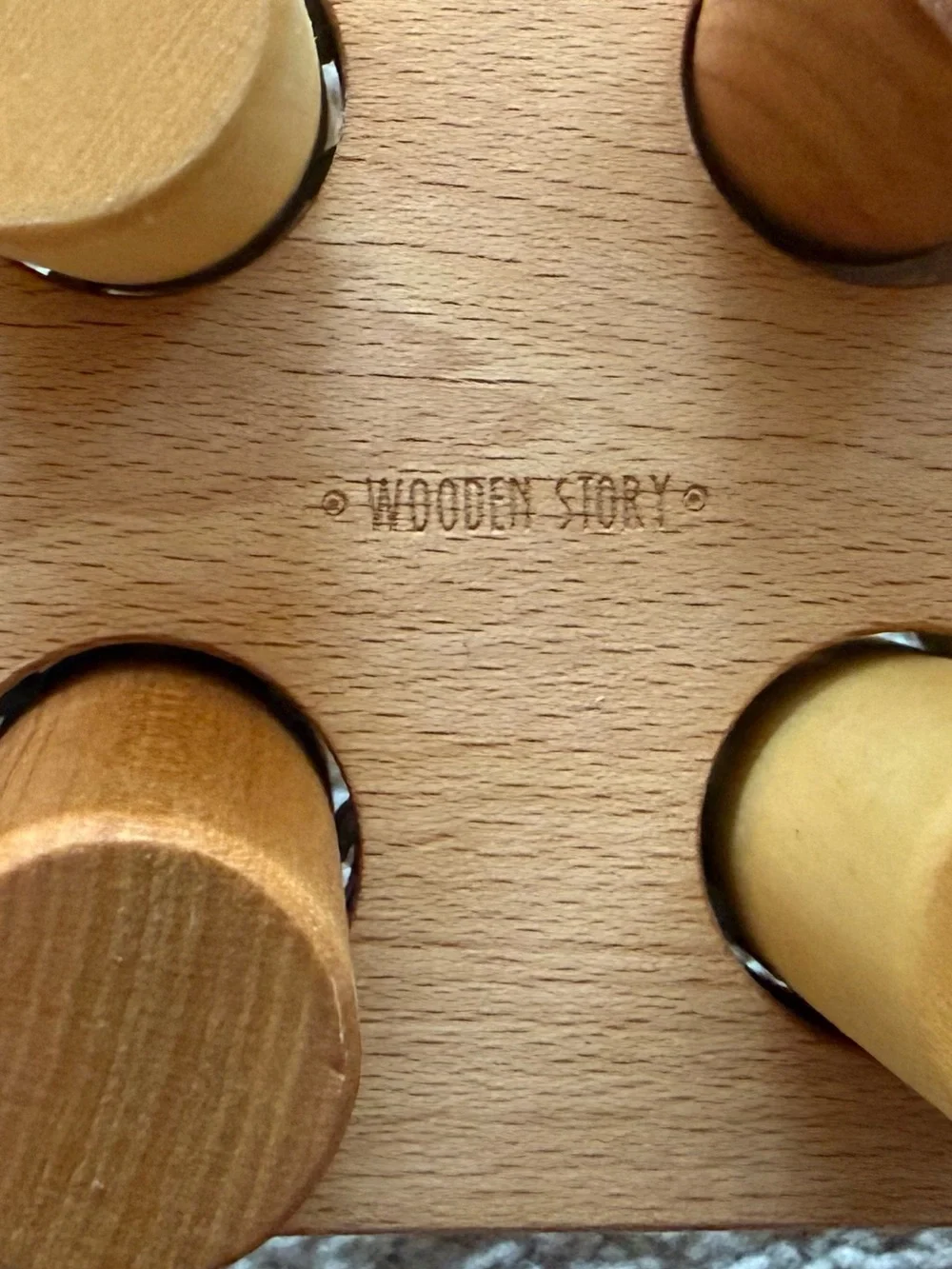 NIB Wooden Story Pound-a-Peg